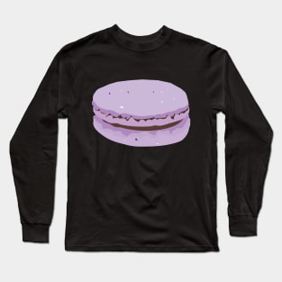 Lavender Macron Long Sleeve T-Shirt